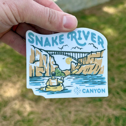 Snake River Canyon Sticker