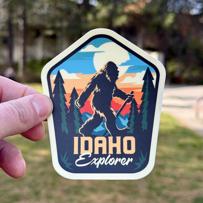 Bigfoot Idaho Explorer Sticker