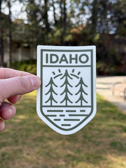 Idaho Forest Patch Sticker