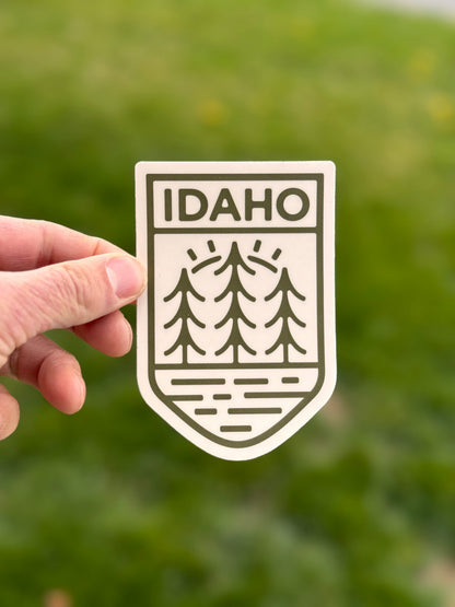 Idaho Forest Patch Sticker