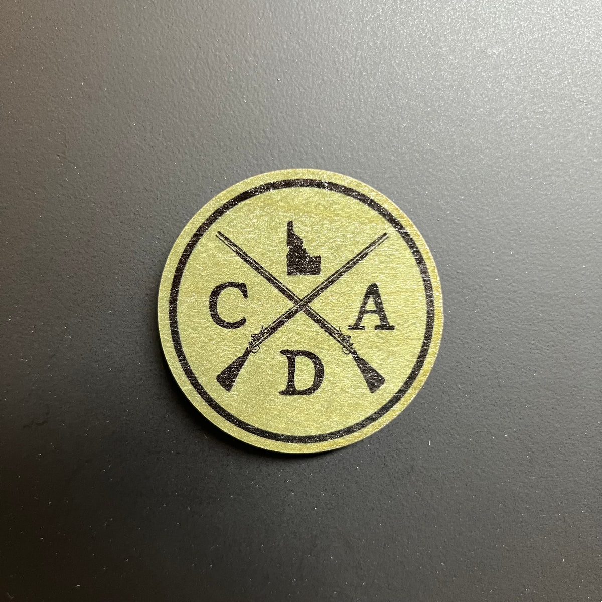 CDA Musket Wooden Magnet (Printed)