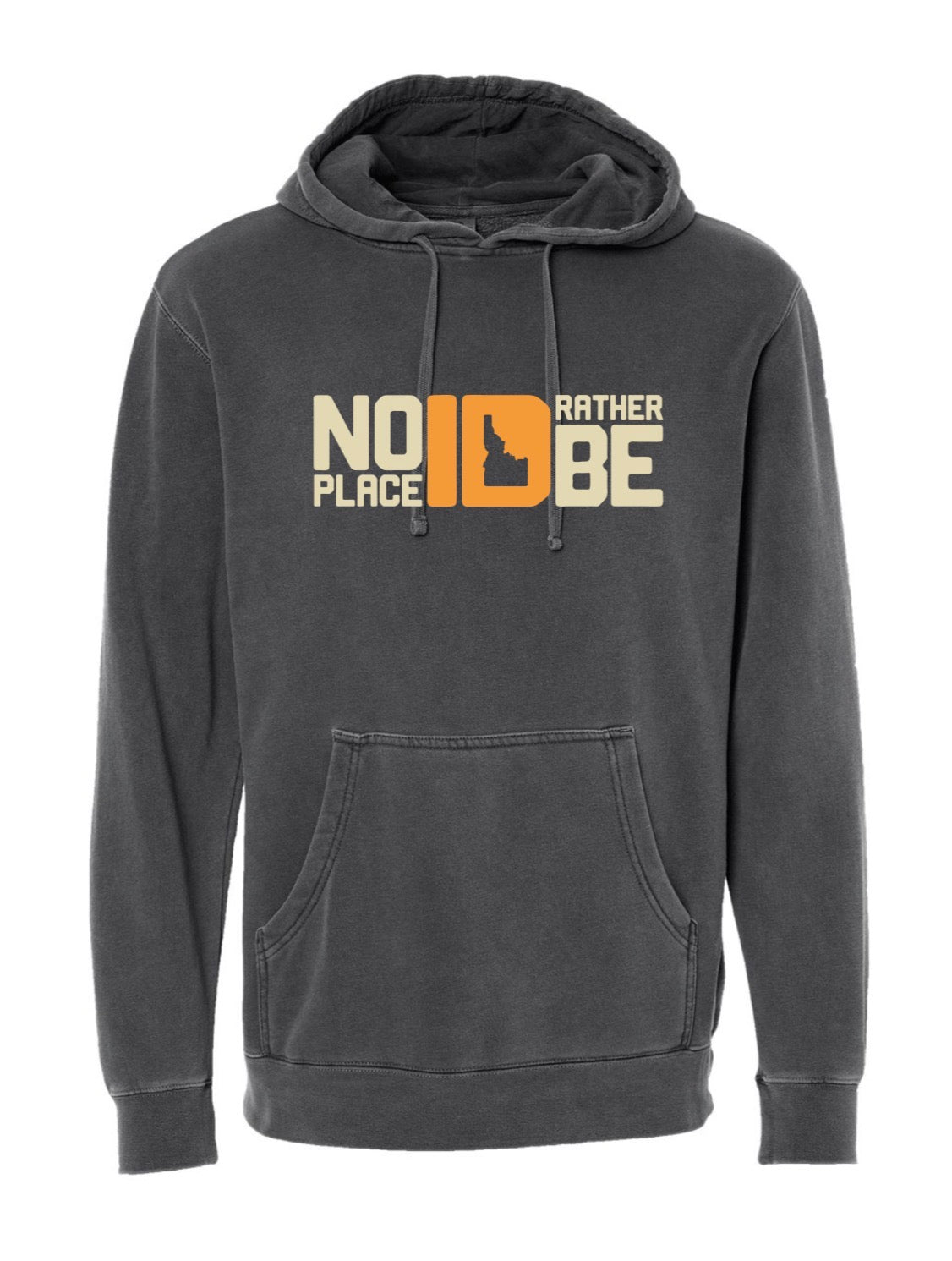 No Place ID Rather Be Hoodie - Black
