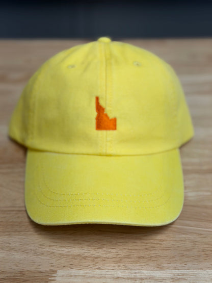 The Idaho Shape Lemon Pink Pigment Dyed Hat