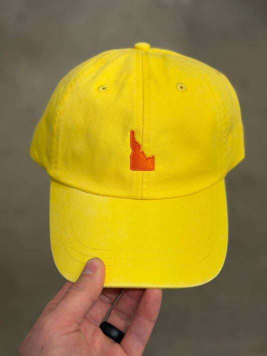 The Idaho Shape Lemon Pink Pigment Dyed Hat