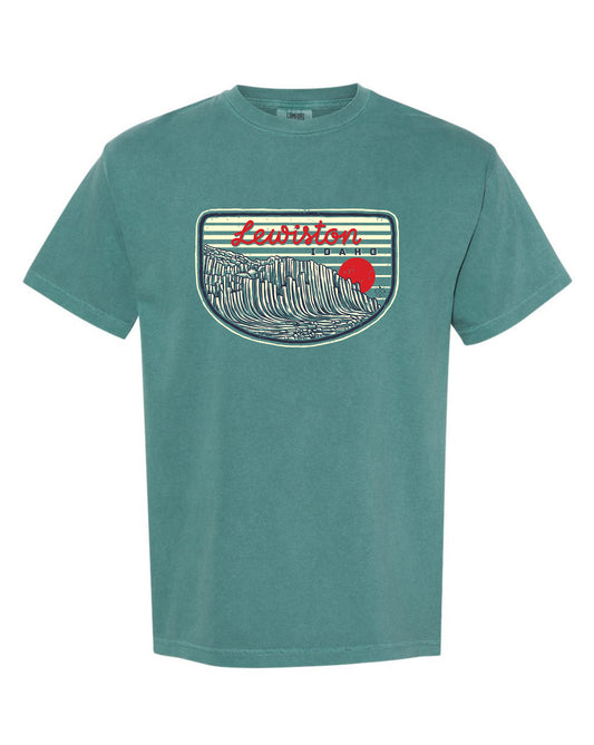Lewiston Idaho Sunset Tee