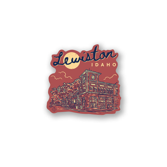 Downtown Lewiston Sticker