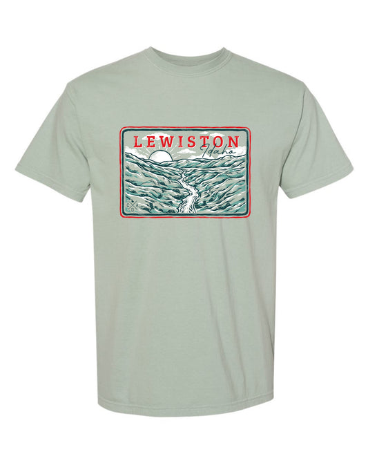 Snake River Sunrise Lewiston Idaho Tee