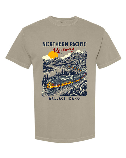 Northern Pacific Railway Wallace Idaho Tee