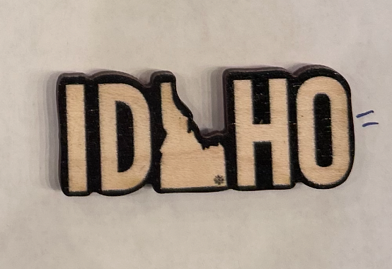 Idaho State Outline Magnet (Printed)