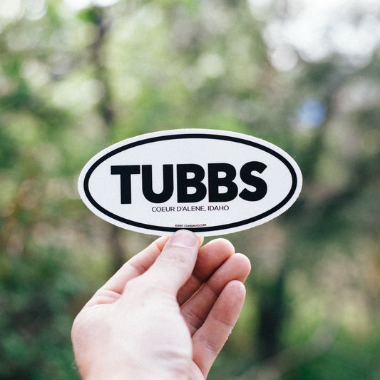 Tubbs Hill Run Sticker